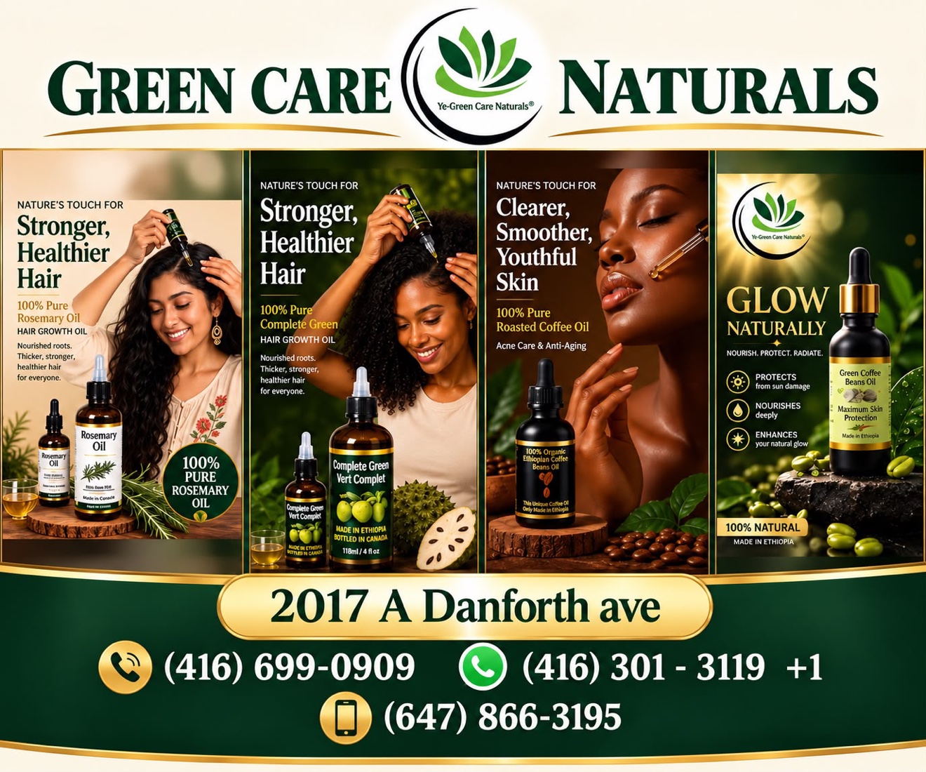 GREEN CARE NATURALS - Ethiopian Botanic Beauty