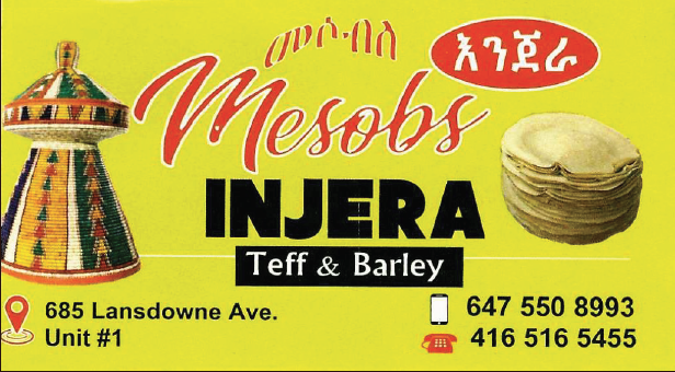 Mesobs Injera (Teff & Barley)