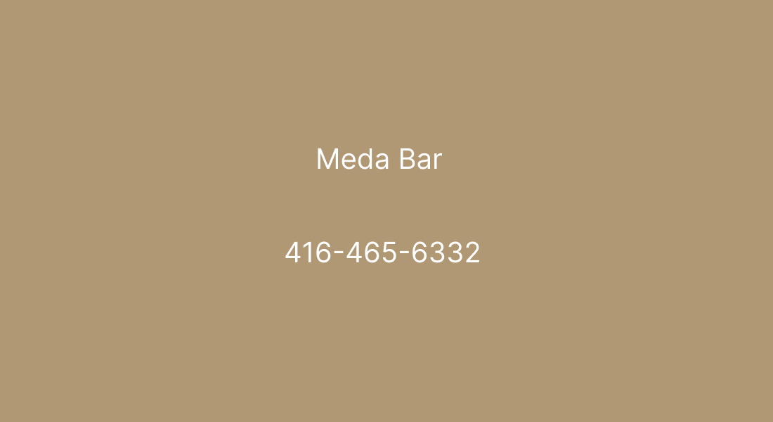Meda Bar