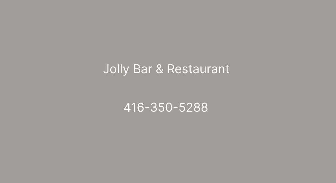 Jolly Bar & Restaurant