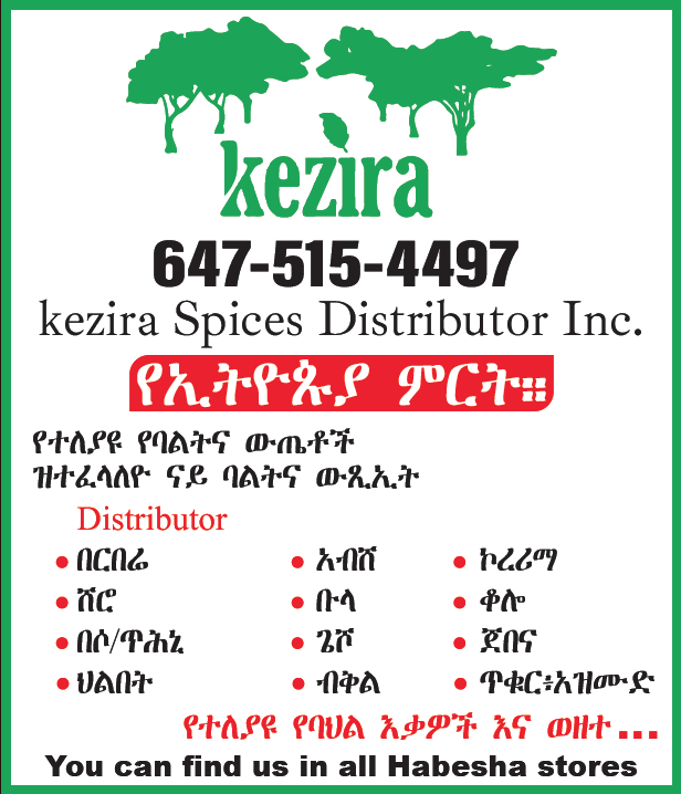 Kezira Spices Distributor Inc.