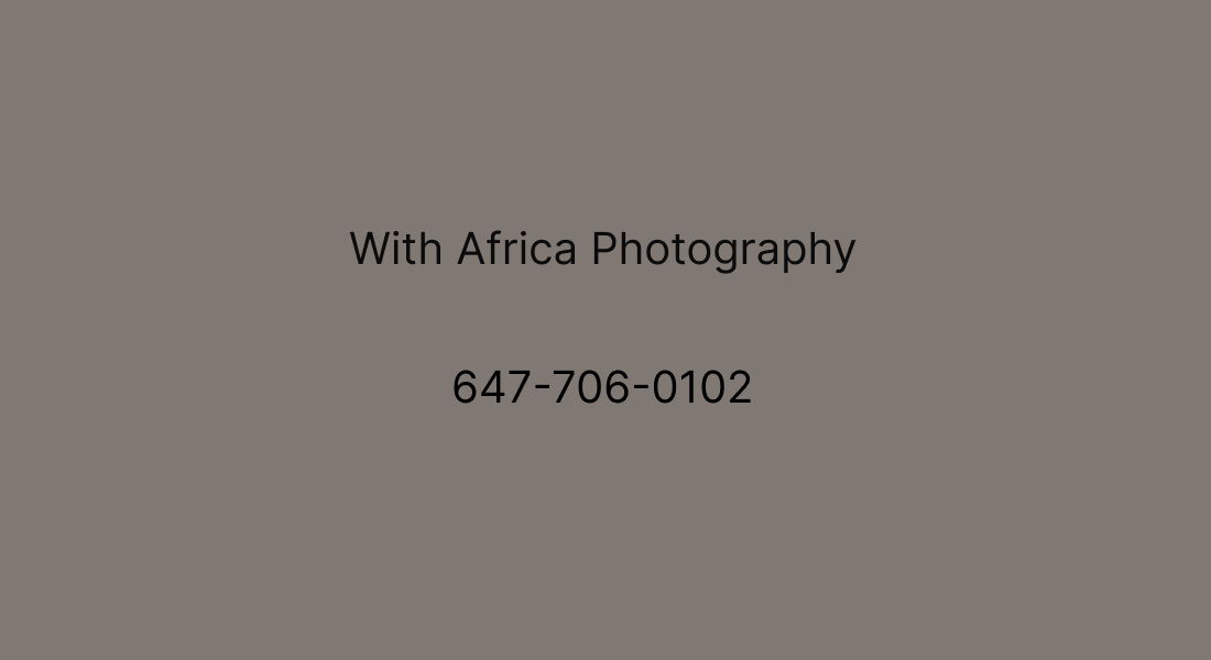 With Africa Photography