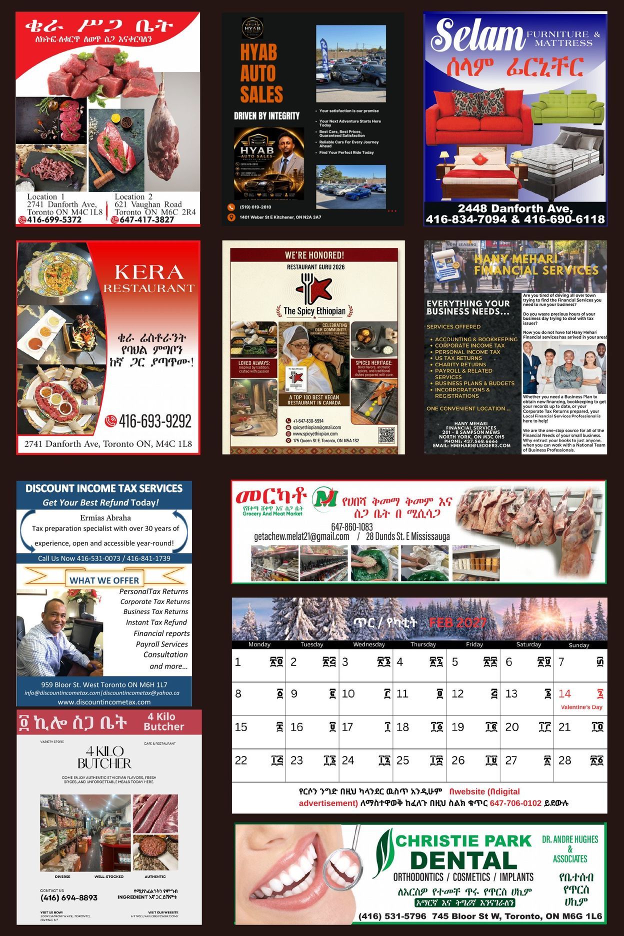 Page 3 - Restaurants, groceries and services - February 2027